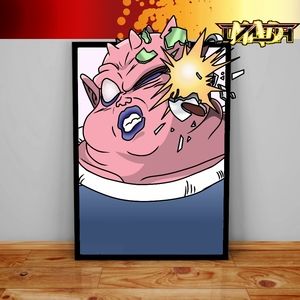 DBZ Heroes Poster, DBZ Poster, Frieza Poster, Meme Poster, Anime Goku Poster